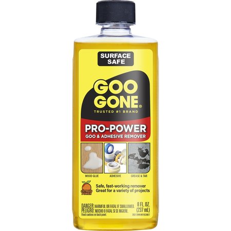 Goo Gone Pro-Power Liquid Adhesive Remover 8 oz 2037